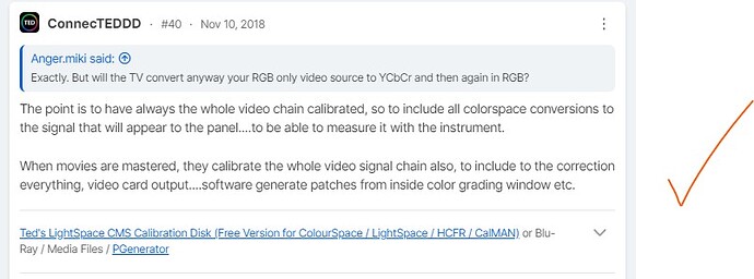 calibrate the whole chain